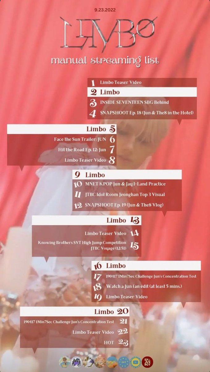 bihoreojunnie's tweet photo. manual playlists para youtube enfocadas en LIMBO ‼️

#LIMBO #JUNs_LIMBO_ESCAPE @pledis_17 https://t.co/mFDtcGynjF