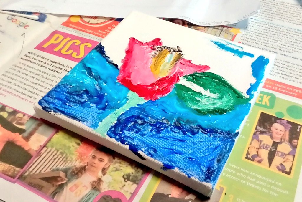Mr_lloydsclass's tweet photo. I am so impressed with 6L's own impressionist paintings so far! @WiderYps https://t.co/JsBkITcS2r