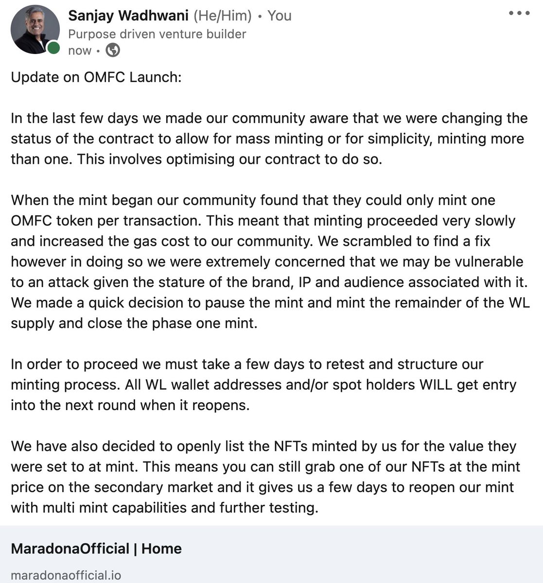 Sanjay Wadhwani (@MrWadhwani) / Posts / X