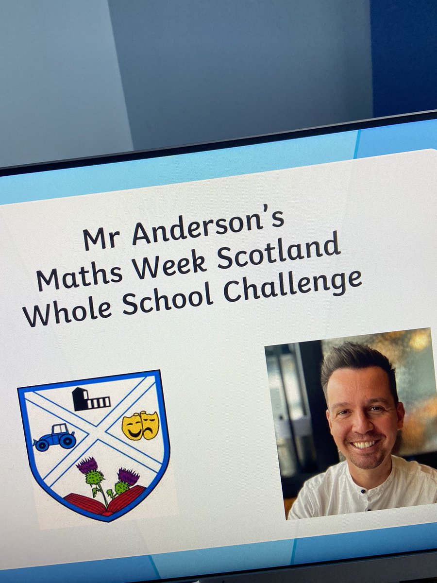 BartholChapSch's tweet photo. At today’s assembly, Mr Anderson launched the first set of challenges for Maths Week Scotland. Children are eager and excited to start on Monday! @mathsweekscot https://t.co/wSUy6H0jKB