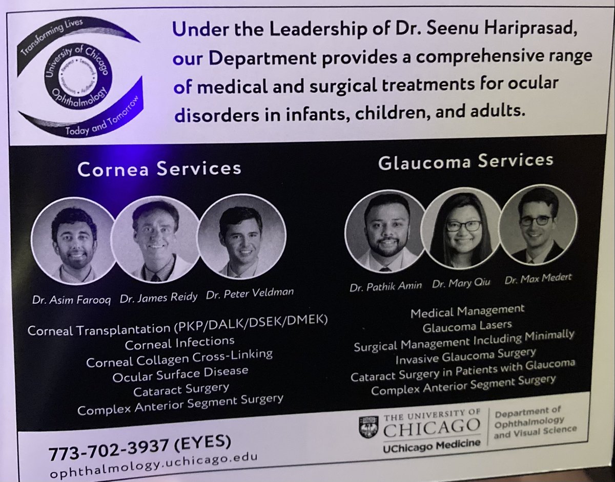 UChicagoOVS's tweet photo. Check out these amazing photos of our cornea and glaucoma teams as they enjoy the 2022 Eversight Annual Gift of Sight Gala hosted at the Peninsula Chicago!!!! #UChicago #ophthalmology #Eversight #cornea #glaucoma
(Theme: 'Circus of Dreams') https://t.co/76phoj1FDL