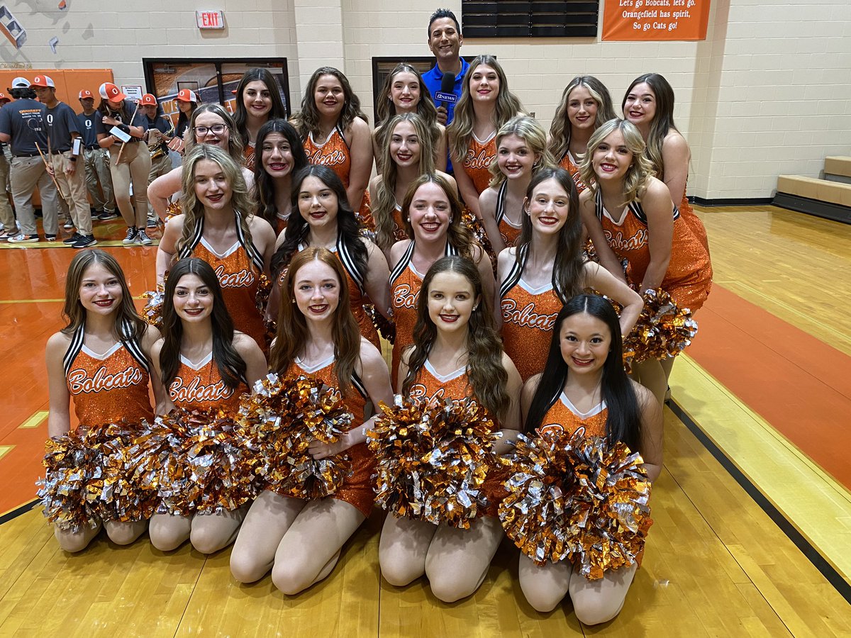 NickCanizales's tweet photo. Thank you to @Orangefield_ISD for allowing @12NewsNow Daybreak to come out and spend the morning with you guys! What an awesome and energetic pep rally! Good luck tonight! https://t.co/mlo5M5fBil
