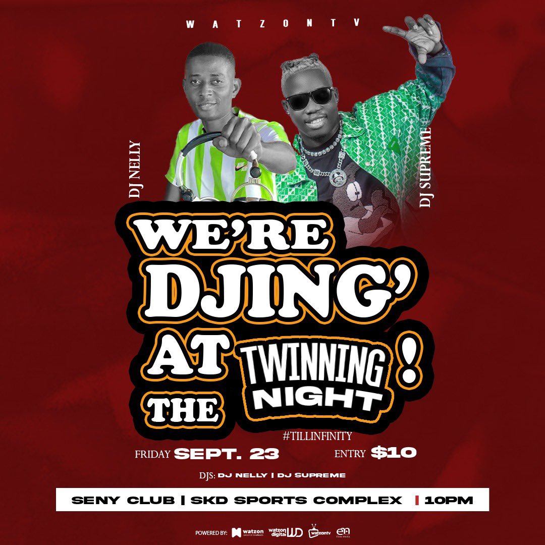 jactherealest's tweet photo. Team and I Cooked Our Third Event Of The Year. The TN 2.0 Is Tonight & I’m Excited To Bring Out The New Generation Of Night-goers.
Seny Club | 10PM. Read Flyers For All Info!
The Party That Never Ends #TillInfinity https://t.co/rGPvigVGEh