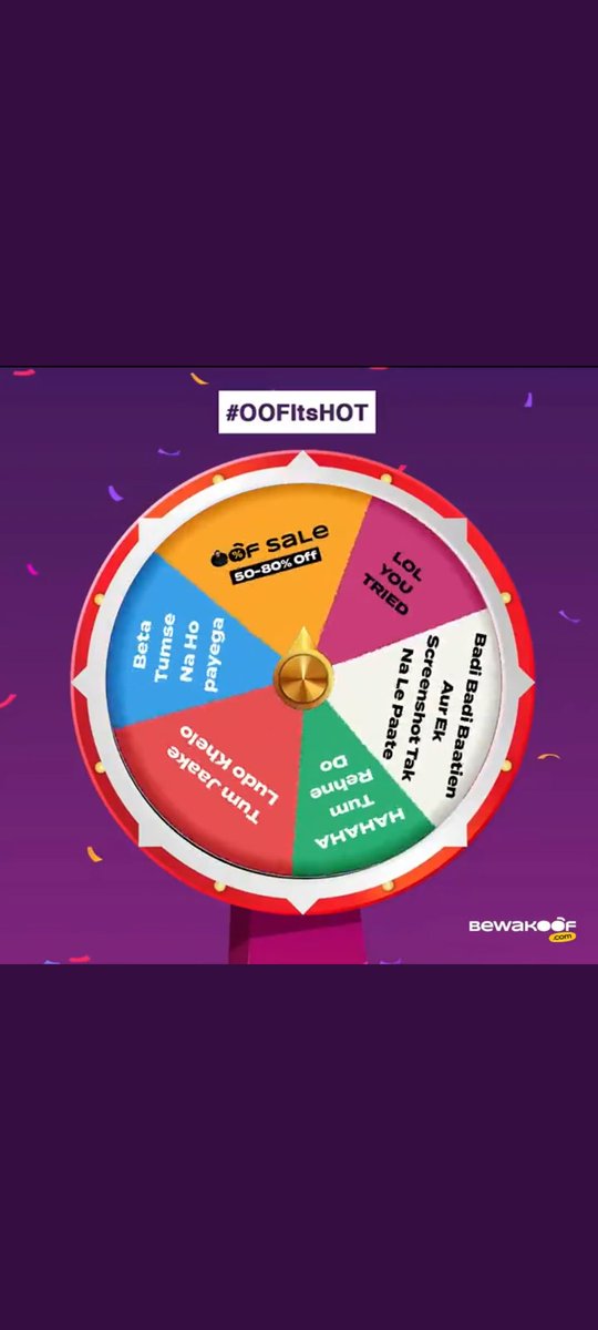 vishalg9167's tweet photo. @bewakoof Hi Team,

Here is the perfect Screenshot @bewakoof #ContestAlert #Giveaway 

Join this Contest Guys 

@vishalg9167 
@xzietra 
@Harishc99161022 
@kings0z https://t.co/bxRBgHZZXP