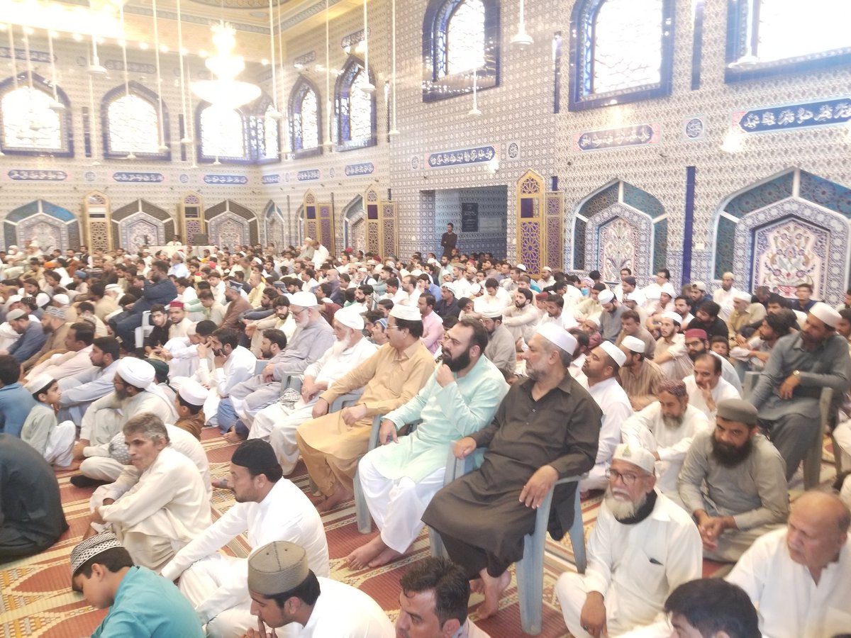 شدت پسند رویوں کے خاتمے اور زندگی میں اعتدال لانے کے لے ہمیں صوفیاء اور بزرگان دین کی طرف لوٹنا ہوگا۔
خطبۂ جمعۃ المبارک، جامع شیخ الاسلام ماڈل ٹاؤن لاہور 
#JummahMubarak