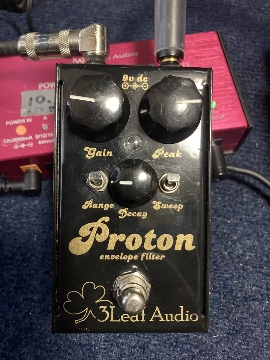 showmabass's tweet photo. 良き、、、
#proton #3leafaudio #effector https://t.co/PXpxIwZmTc