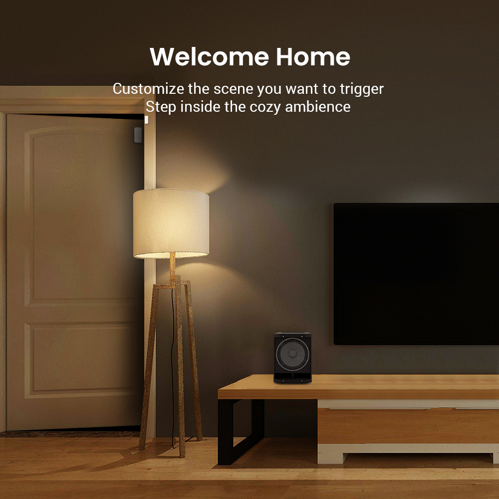 broadlink_intl's tweet photo. Go for launch. BroadLink BLE Door Sensor is coming soon. Use it to trigger other smart devices or scenes through open & close status. Activate your welcome-home mode when you open the front door. Stay tuned!
#BroadLink #smarthome https://t.co/3wc7LZzQAU