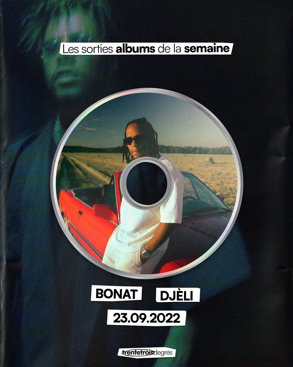 33Degres's tweet photo. Les sorties d’albums de la semaine.
Slimka, Frenetik et Bonat marquent ce vendredi 23 septembre avec l’arrivée de leur projet 🔊

Qu’est ce que vous comptez écouter ? https://t.co/xtDqDJNJ4f