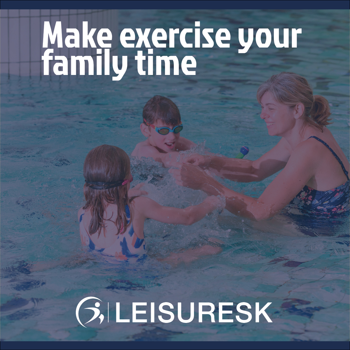 Active parents= Active kids. 
Download the LeisureSK App and book a swim session today.