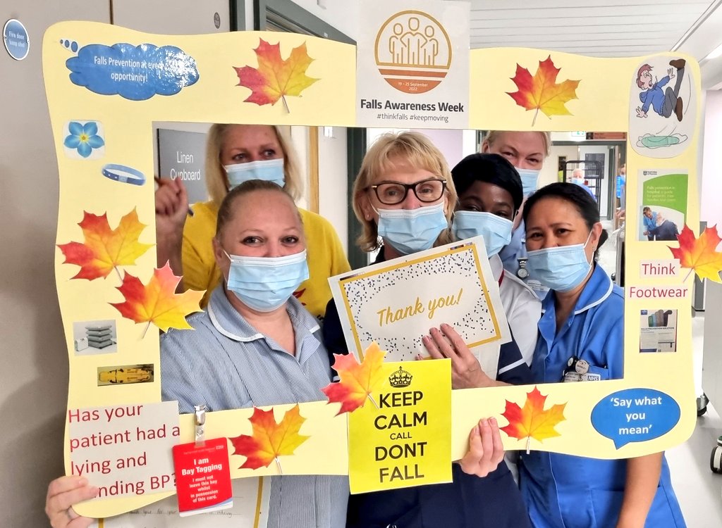 beckieboo1206's tweet photo. #FallsAwareness Week
🥳 celebrating great Achievement by The Bevan Unit at Salford for their huge decrease in falls. 👏🏻👏🏻👏🏻..@ImcUnit @SalfordCO_NHS @NCAlliance_NHS @falls_network @sally_hulmes @jmo880 @Princessnursey2 @christhorburn40 https://t.co/TFQwLyhJzY