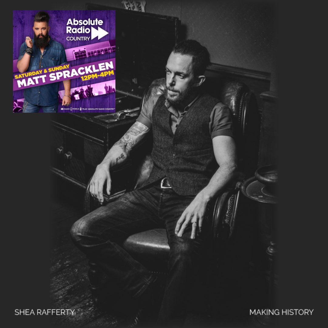 shearaffmusic's tweet photo. Happy Friday all. The legend @MattSpracklen will be spinning MAKING HISTORY on @ARCountry TOMORROW AND SUNDAY. TUNE IN. Thanks so much fella! ๐
Produced by @TimProtteyJones ๐
๐ธ @paul_harries
#MakingHistory #Radio #Roots #Rock #Country #AbsoluteRadioCountry https://t.co/6yQ8s0pBsF