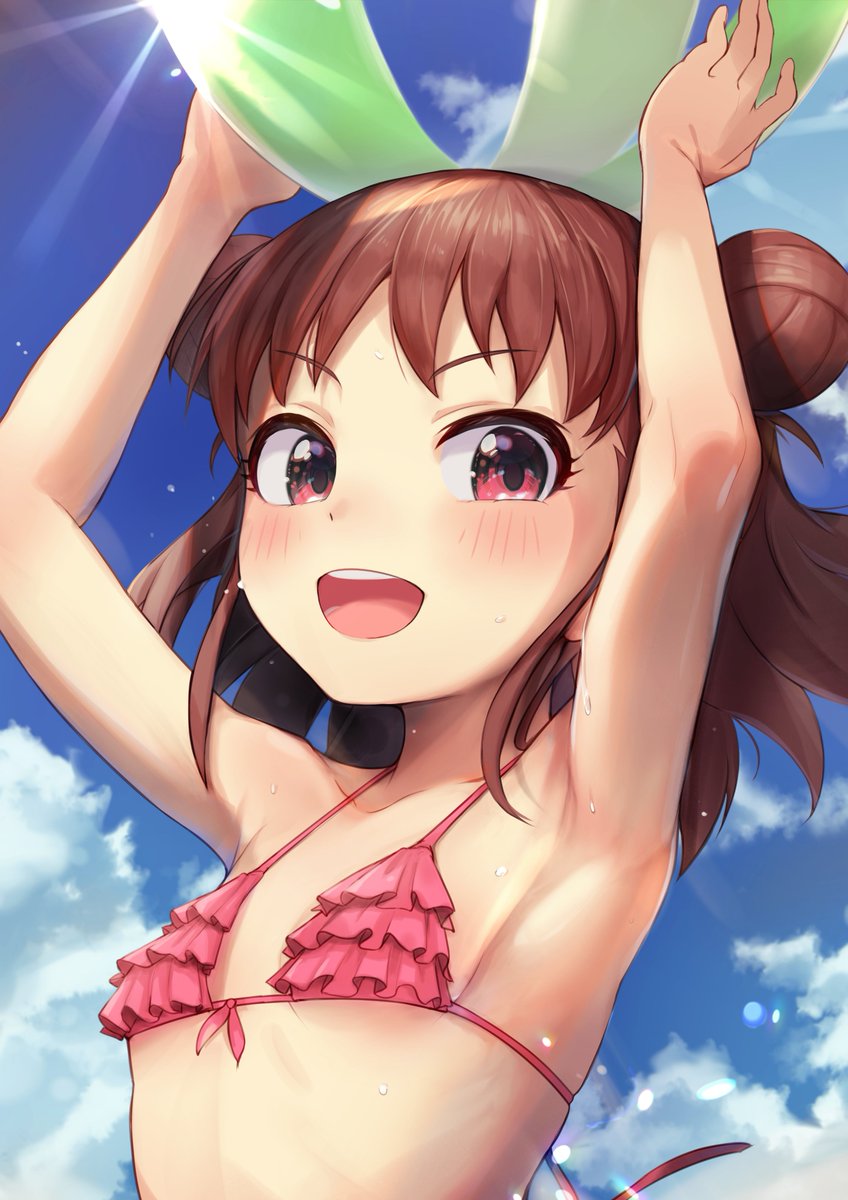 あんま描いてなかった
#夏が終わりそうだし今年描いた水着絵を貼ろう 