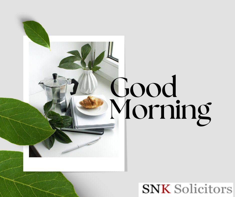 Happy Friday from SNK Solicitors!