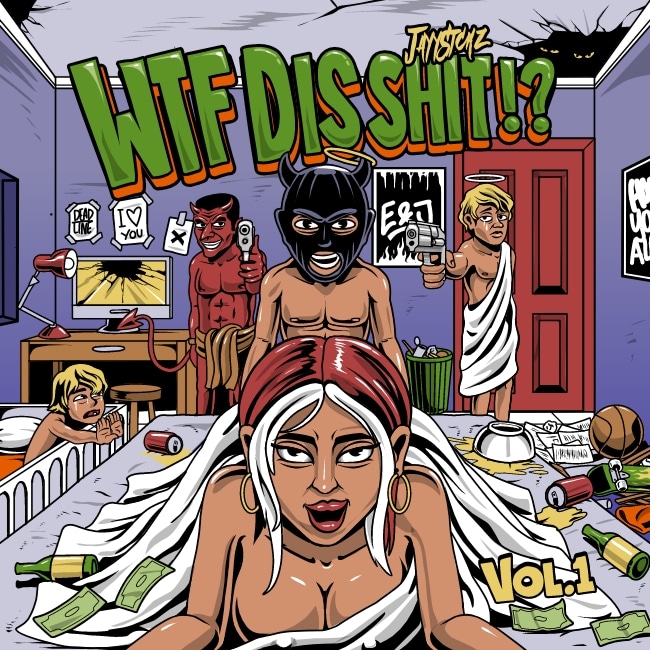 Xmust21's tweet photo. Done Jayystckz ( Wtf this shit!? ) single cover

#digitalart  #drawing #hiphop #artworks #merch #merchandise #clothing #rapper #rap #ilustration #dj #ep #albumcover #pop #localhiphop #rnb #hiphopuk #clothinguk #designclothing #vynil #artworkforsale #tshirtcartoon #trap https://t.co/zJPDZAE9rk