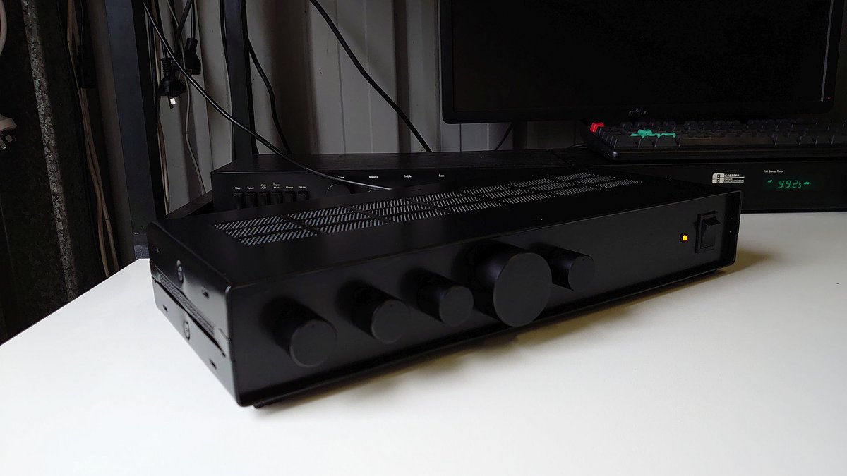 double_oh_two's tweet image. I made a preamp and I'm just happy with how it turned out 😊