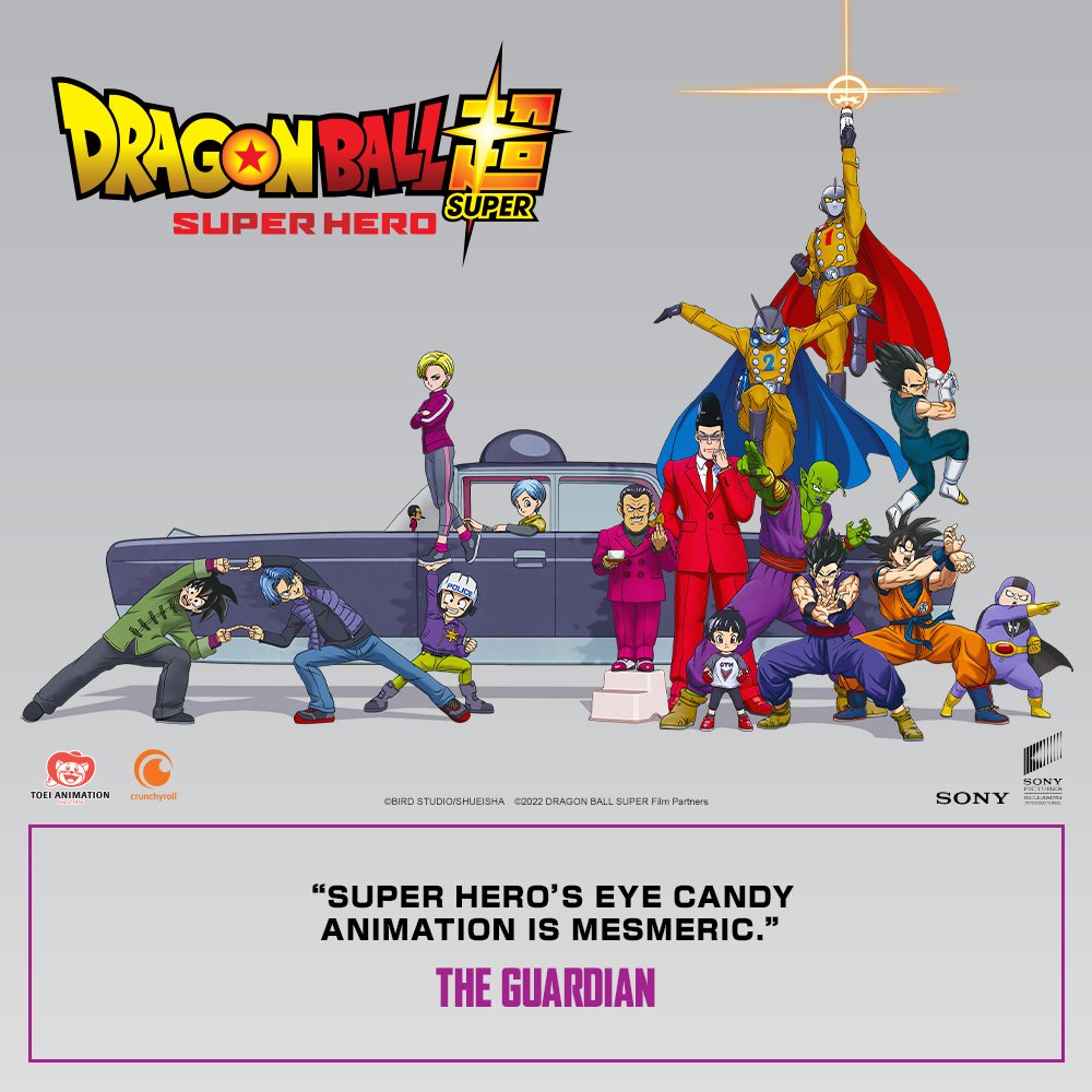 Funimation UK & IRE (@funimationuk) on Twitter photo We agree with <a href="/guardian/">The Guardian</a>, you've got to see it to believe it! 🤩 <a href="/dragonballsuper/">Dragon Ball Super</a>
🍿 TICKETS: got.cr/SUPERHEROtix-tw We agree with <a href="/guardian/">The Guardian</a>, you've got to see it to believe it! 🤩 <a href="/dragonballsuper/">Dragon Ball Super</a>
🍿 TICKETS: got.cr/SUPERHEROtix-tw