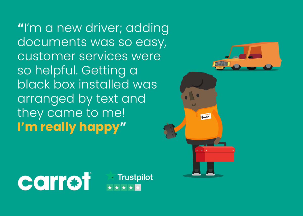 Another satisfied customer, thanks everyone for their great reviews! 😊🥕🚗
#CarrotInsurance #CustomerReviews #CustomerExperience