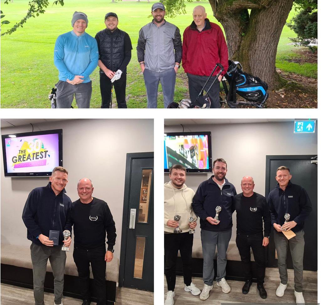 roge_t's tweet photo. @cardinalgl Took part in @wythenshaweafc annual golf day yesterday. A damp one for sure but the team walked away with the win 🥇! Great day for a brilliant local club giving back to the community through sport in Wythenshawe. #Golf #supportlocal #cardinalgl #logistics https://t.co/p1OeJTL8RF