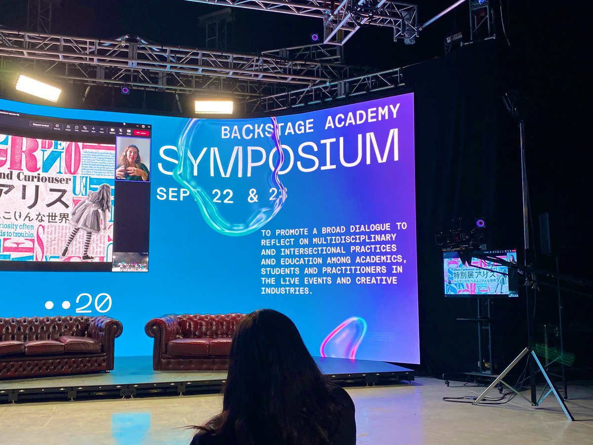 jonesvikkijones's tweet photo. Lots of food for thought about futures for live events at the @BackstageAcad #BackstageSymposium yesterday. Looking forward to presenting @FestForwardMag @CreateInf today! https://t.co/9fd57YftnP