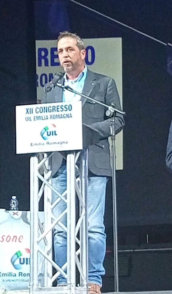 uilcesena's tweet photo. Intervento del Segretario della UIL di Cesena @BorgoMarcello al XII congresso della @UilER_BO .
#congresso #uil #lavoro https://t.co/6bg69qiMCF