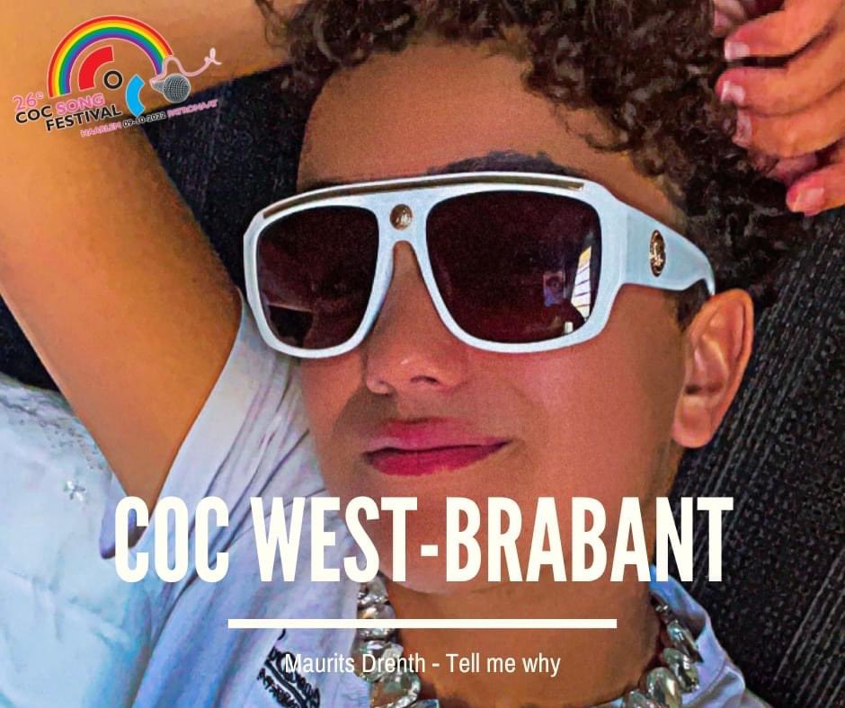 COCsongfestival's tweet photo. De inzending van COC West-Brabant voor het COC Songfestival 2022 is Maurits Drenth met het lied 'Tell me why'. Ben jij #TeamMaurits laat dat dan weten in de reacties!
🎫 Koop nu nog je kaarten voor de show op zondag 9 oktober a.s. via https://t.co/6RjOt4WR0a https://t.co/3CirVvSGFL