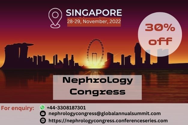 PeterSm02061265's tweet photo. We are excited to announce that slots are again available at the very lowest price for Nephrology Congress held in Singapore on 28-29 November 2022
Visit for more details:https://t.co/VLsT3ZRTlP

#nephrology #KidneyDisease #EVENT #Conference #health #healthconference #村田兆治 https://t.co/dFxrpQTb1U