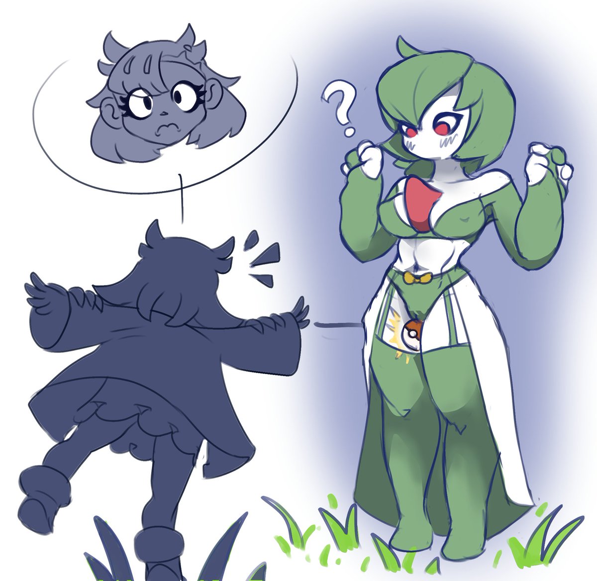 BredEat's tweet photo. Trying to catch a "wild" gardevoir https://t.co/FSAcbZebob