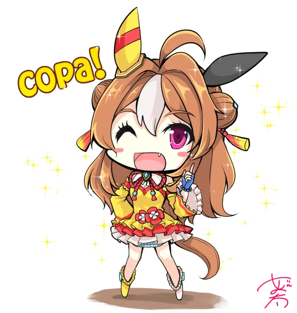 今日は「一粒万倍日(いちりゅうまんばいび)」!何か新しい物事を始めると大きな成果が得られるという縁起の良い日とされているよ!(逆に悪い習慣を始めた場合にも当てはまるといわれているから注意)小さなスタートでもいいので何か初めてみたらどうかな?#コパノリッキー #ウマ娘 