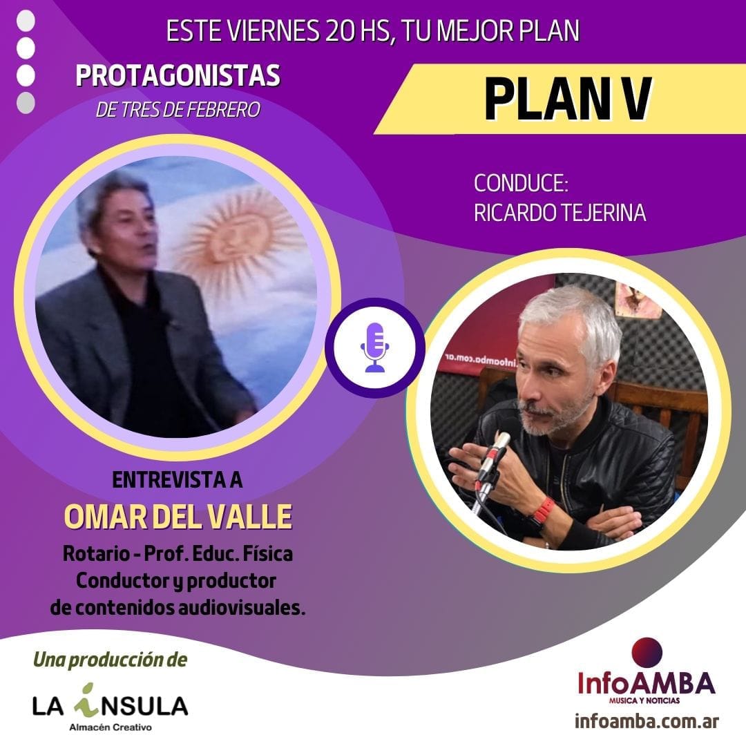 RicarTejerina's tweet photo. Como ya pasaron los primeros 25 programas de @PLANV_RT, ahora vamos por los próximos! Hoy #viernes desde las 20 por @RadioinfoAMBA el mejor plan antes del fin de semana: #Infonoti con @Abrilcondinook, el #Editorial, en #Protagonistas invitado Omar del Valle y el #RincónDelPoeta. https://t.co/3dYpspUxzL