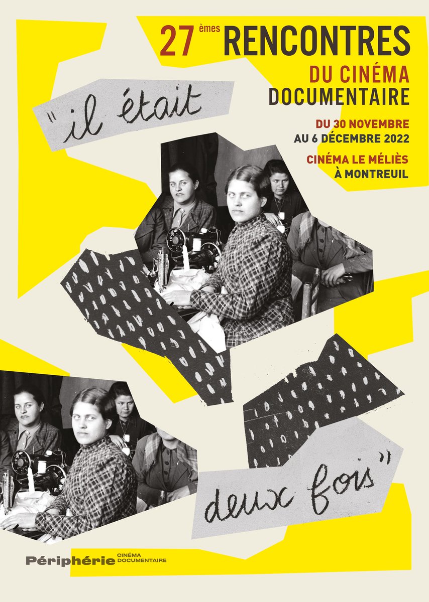 Voici le visuel pour les 27e Rencontres du cinéma documentaire créé par l'artiste Louise Heugel à partir d'une photo extraite du film 𝙏𝙖𝙧𝙖 𝙢𝙤𝙖𝙧𝙩𝙖 (2017) de Radu Jude, invité d'honneur ! 
Rendez-vous @MeliesCinema du 𝟯𝟬 𝗻𝗼𝘃𝗲𝗺𝗯𝗿𝗲 𝗮𝘂 𝟲 𝗱𝗲́𝗰𝗲𝗺𝗯𝗿𝗲 🎉🎉