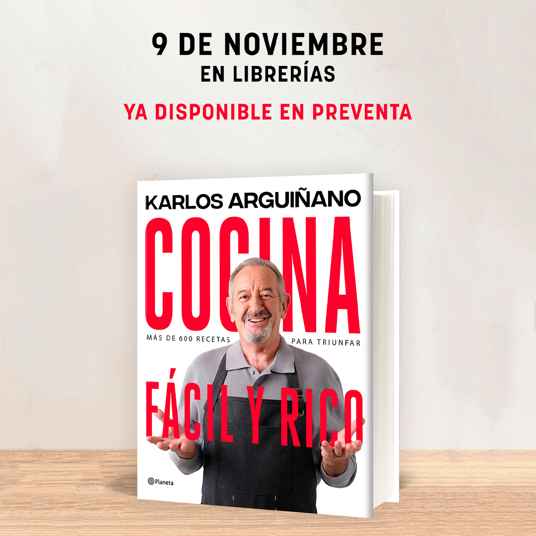 Arguiñano presenta su nuevo libro, ''todos los platos están hechos