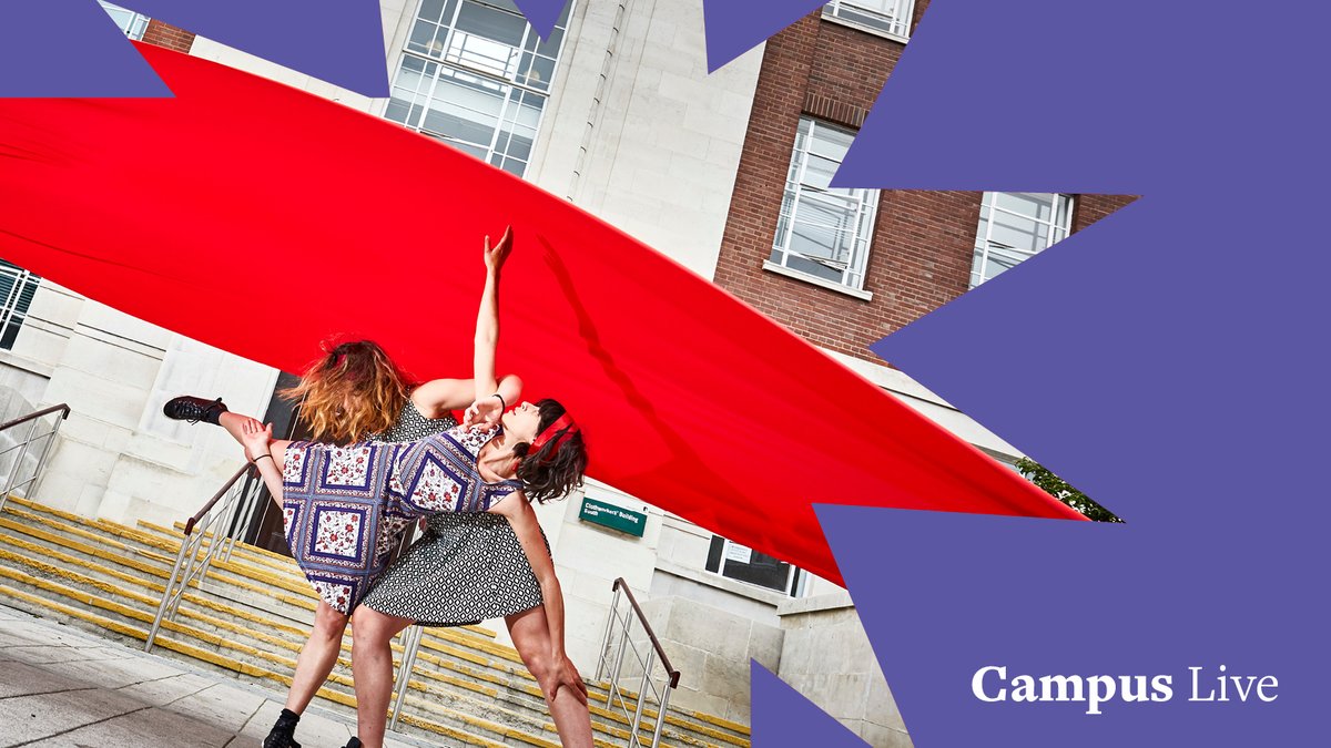 UniversityLeeds's tweet photo. Campus Live kicks off on Friday 7 October.

Join us on campus for an exciting programme of activities, including live performances, art installations, sports events and more. Keep an eye out for updates 👇  
https://t.co/1DQNHLd28D 

#LeedsCampusLive https://t.co/2lkfsEVuF6