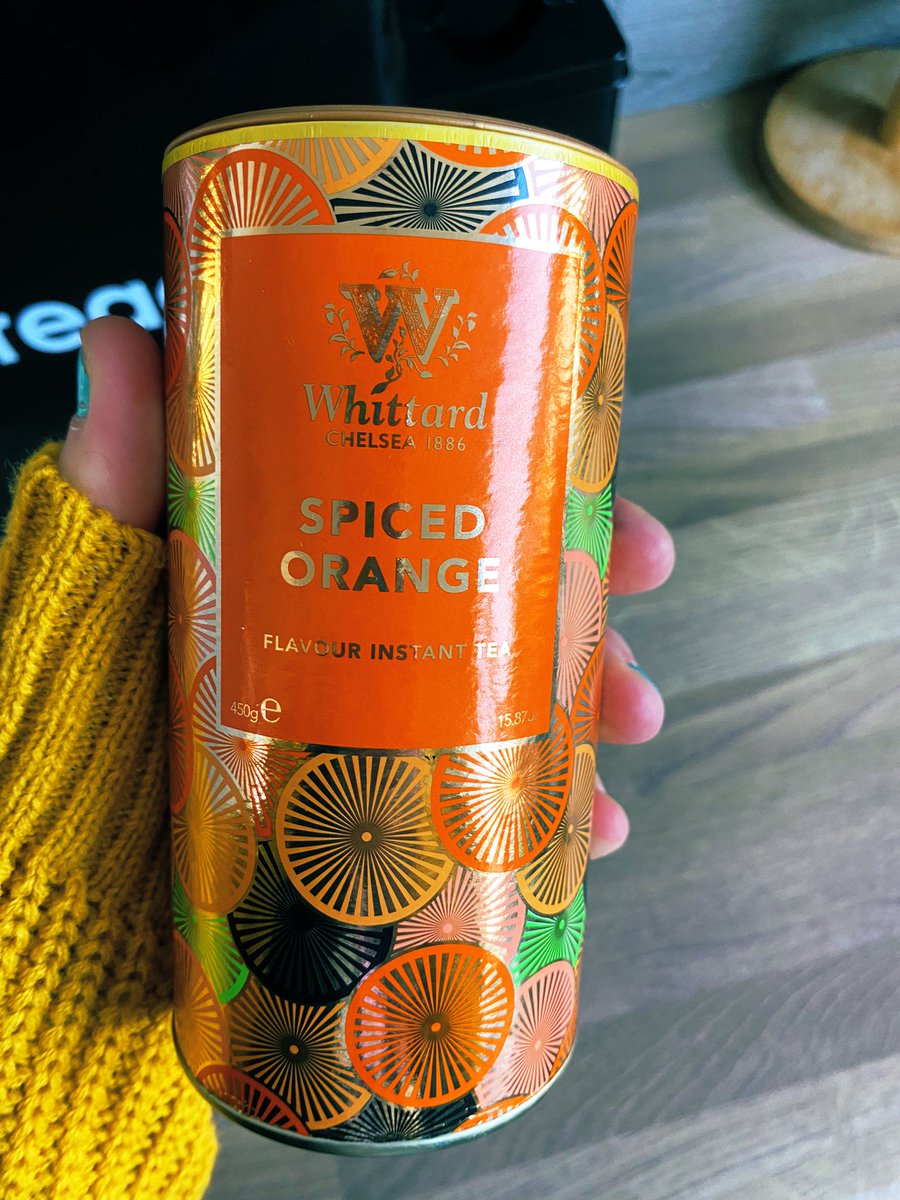 @whittarduk you have done it again! This tea is absolutely delightful! Especially perfect for the oncoming autumn days 🍊🍂🫖 not to mention the lush tub design!