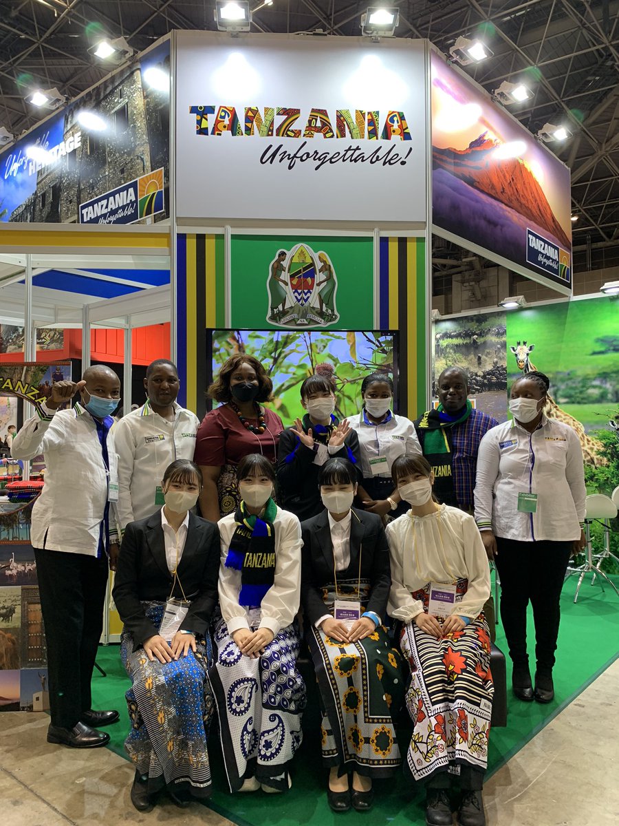 UbaloziJapan's tweet photo. Day 2 of the #tourismexpojapan
Karibu Tanzania🇹🇿 please come and join us to experience "Unforgettable Tanzania Experience" with us at the Tanzania' booth.
2日目。9月25日まで開催していますので、是非お越しください https://t.co/zPAHBzSe08