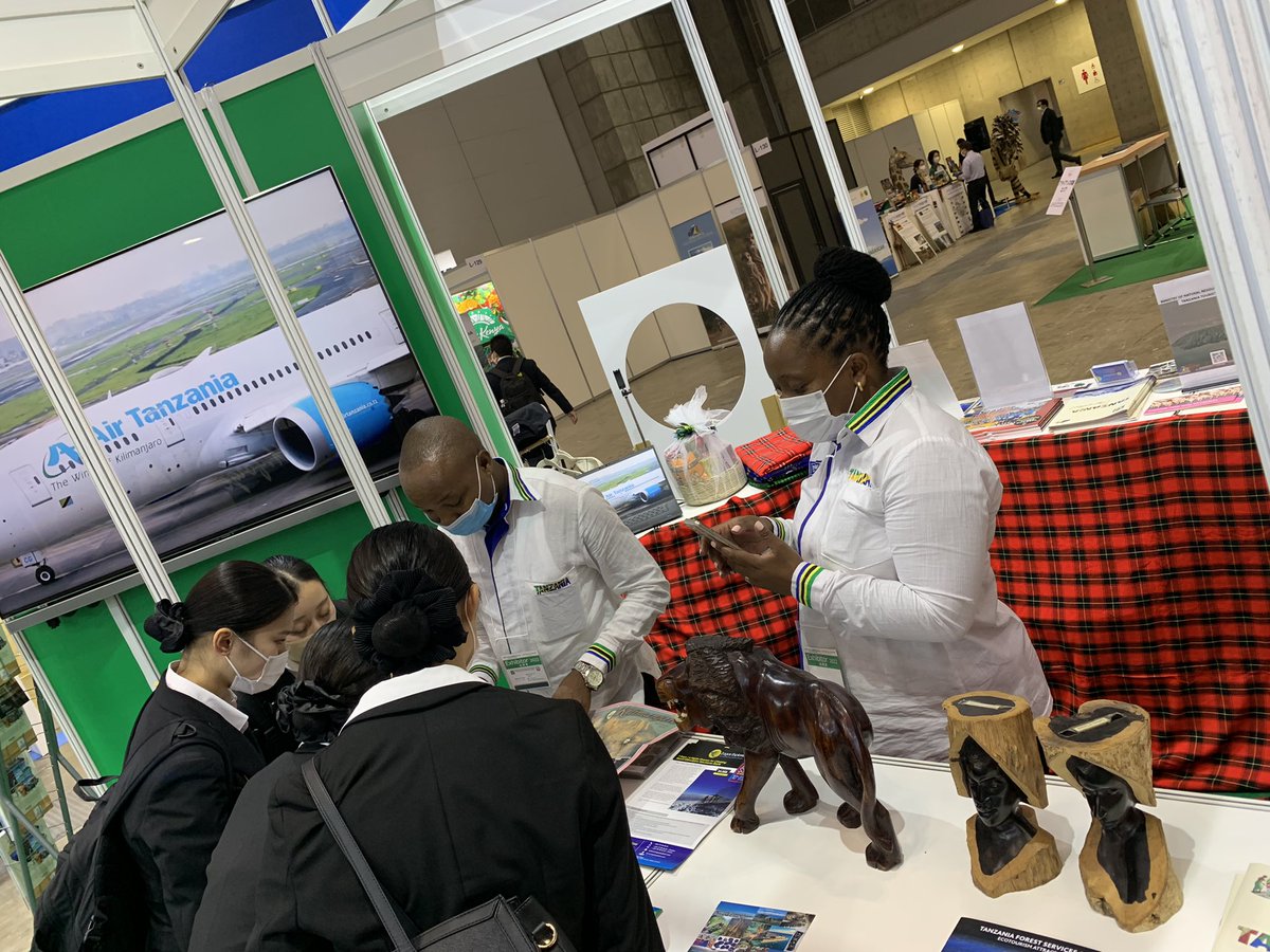 Day 2 of the #tourismexpojapan Karibu Tanzania🇹🇿 please come and join us to experience 'Unforgettable Tanzania Experience' with us at the Tanzania' booth. 2日目。9月25日まで開催していますので、是非お越しください