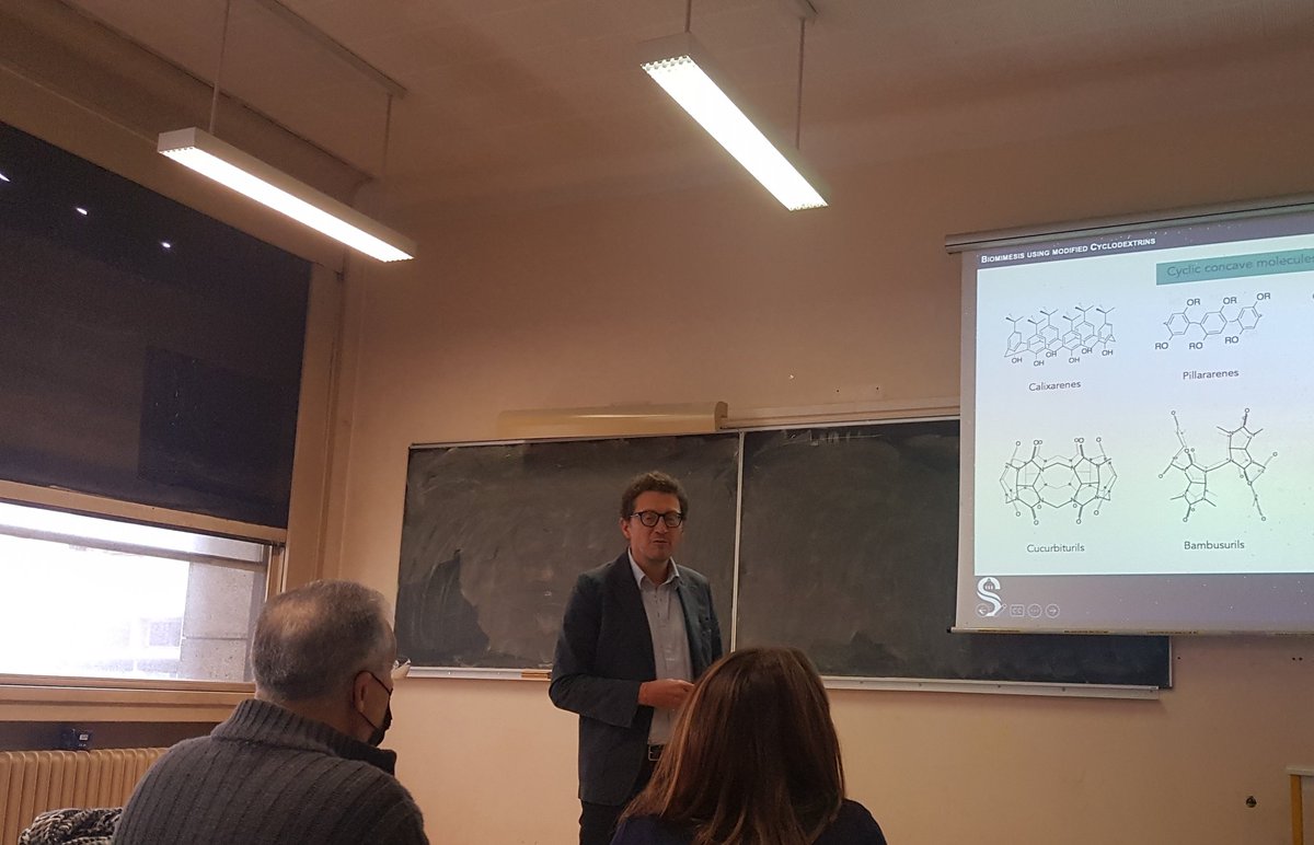 First seminar of the year. We are very pleased to welcome @SollogoubM today. #lcbpt @INC_CNRS <a href="/univ_paris_cite/">Université Paris Cité</a> <a href="/IPCM_Sorbonne/">Institut parisien de chimie moléculaire / IPCM</a>