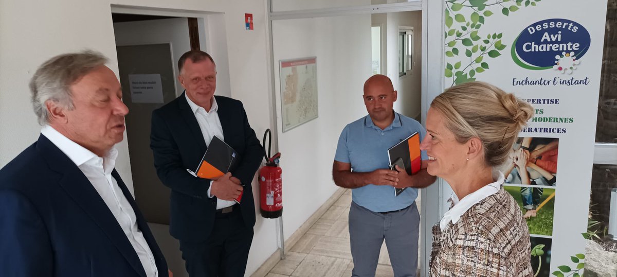 SMarcilly's tweet photo. Visite de l’entreprise AVI Charente à #Aytré @departement17 #CharenteMaritime #senoble #entreprise #emplois #energie #surleterrain https://t.co/yJ4lVfJRaj