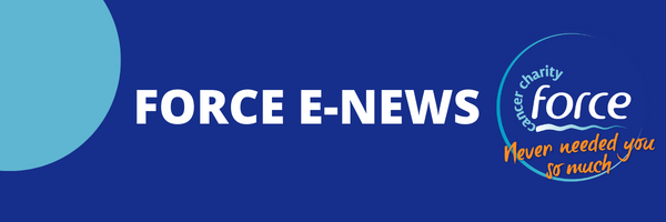 Our latest fundraising email is out! Huge thanks to everyone who has helped make this summer a fantastic period for fundraising. If you'd like to sign up to receive fundraising updates via email , please let us know via: forcefr@forcecancercharity.co.uk

ow.ly/VQJj50KR6NI