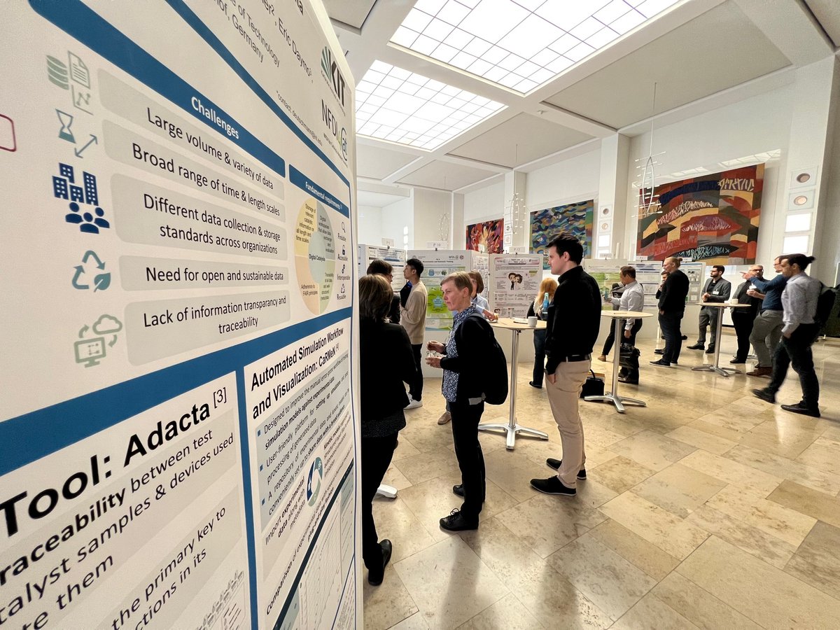 NFDI4Cat's tweet photo. Day 2 at #ADCR22 Today we started with an overview of the #NFDI4Cat Consortium. Later we had a great international lecture by Keisuke Takahashi @HokkaidoUni and afterwards the "offline" Poster Session. We look forward to the rest of the day! https://t.co/pqvIpBxzea