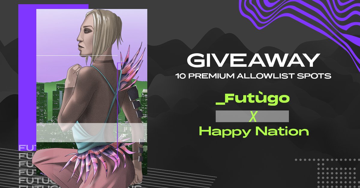_HappyNation_'s tweet photo. 🎉#Giveaway🎉
#MetaIcons are 10 050 characters, created inspired by 50 legendary #fashion designers.
@Futugoapp is giving away 10 Premium #allowlist spots. #Mint is live now!
TO ENTER:
💜Follow us & @Futugoapp
💜Like, RT
💜https://t.co/vE5lXnLqvn https://t.co/EjVMJp0f6J