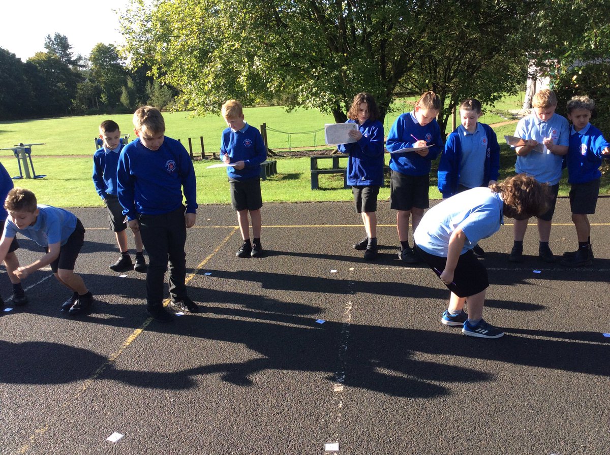 AppleySaintsCE's tweet photo. #ActiveMaths this morning for Year 6 in some beautiful sunshine. Rounding whole numbers with a connect four style game from @TeachActive. #ABASMat @WhiteRoseMaths https://t.co/BpLStOv8ab