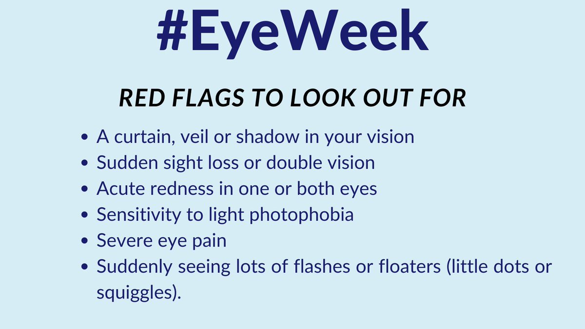 It's #EyeWeek and you can practise #selfcareforlife by taking care of your sight and watching out for red flags. Great advice from @myvisionmatters here: bit.ly/3tTxGTz @adewilliamsnhs @rhianlast @GoldenEye_Drops @allhealthmatt @STHLibraries @niadla @nlaglibs @SLCouncils