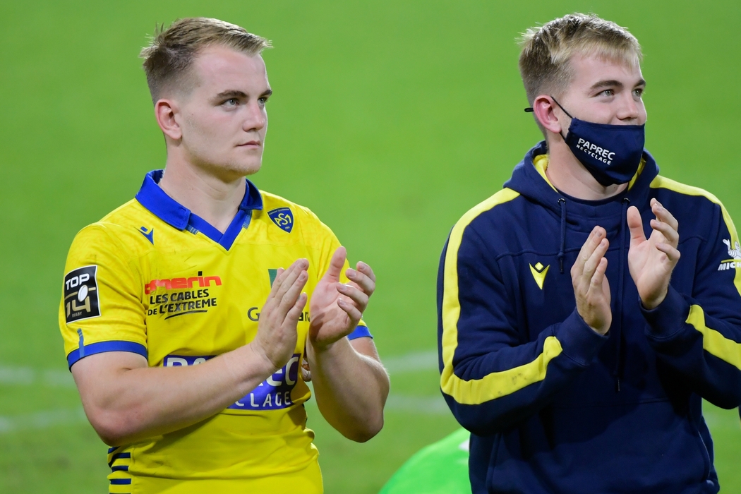 LaMontagne_TDS's tweet photo. Rugby / Thibaud (ASM Clermont) et Clément (Massy) Lanen : loin des yeux, près du cœur #rugby #Lanen #ASMClermont #Massy #TOP14 #ProD2
https://t.co/Fdt8zxPFlF https://t.co/zTBpT6lphK
