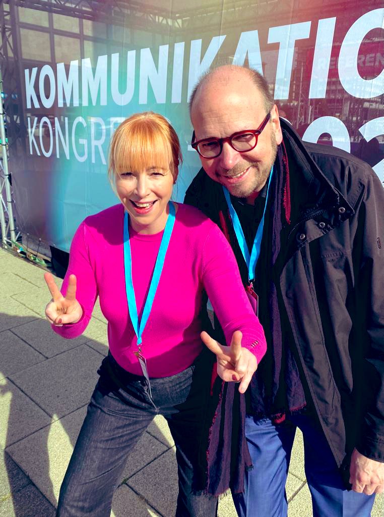 Alexandra Rößler (@pr_alexia) on Twitter photo Let’s rock Tag 2 auf dem #Kkongress Fachlicher Austausch mit Herzensmensch und PR-Profi <a href="/klauseck/">Klaus Eck 👍</a> - Du fehlst <a href="/MartinaGarg/">Martina Garg</a> 💃 Let’s rock Tag 2 auf dem #Kkongress Fachlicher Austausch mit Herzensmensch und PR-Profi <a href="/klauseck/">Klaus Eck 👍</a> - Du fehlst <a href="/MartinaGarg/">Martina Garg</a> 💃
