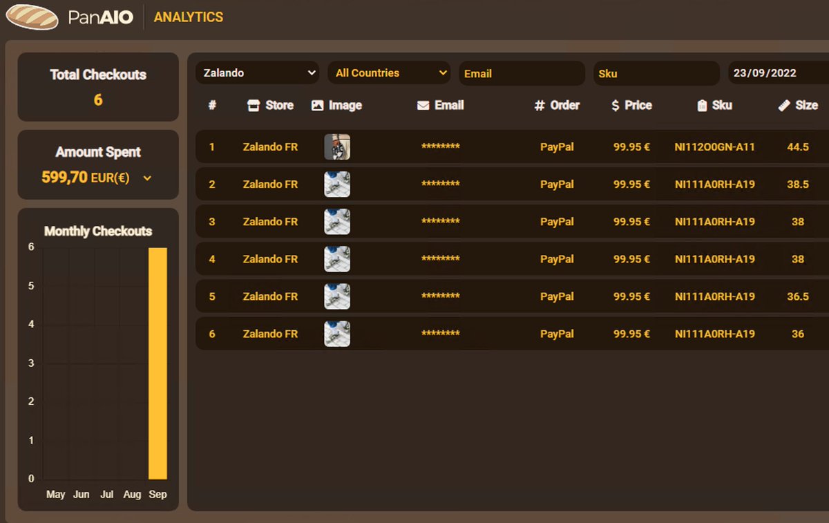 MK (@mksnkrs_) on Twitter photo not bad with only 9 accounts✨
🤖: <a href="/panaiobot/">PanAIO</a>
📡: <a href="/Roundproxies/">Roundproxies</a> <a href="/BlueMagicProxy/">Blue Magic Proxies</a>
🔌: <a href="/EscapeNotify/">Escape</a> <a href="/ErrorFrance/">Error_France</a> <a href="/NextCopFR/">Next Cop</a>
☁️: <a href="/TheCloudACO/">Cloud ACO</a>
➡️follow me on ig : <a href="/mksnkrs_/">MK</a> not bad with only 9 accounts✨
🤖: <a href="/panaiobot/">PanAIO</a>
📡: <a href="/Roundproxies/">Roundproxies</a> <a href="/BlueMagicProxy/">Blue Magic Proxies</a>
🔌: <a href="/EscapeNotify/">Escape</a> <a href="/ErrorFrance/">Error_France</a> <a href="/NextCopFR/">Next Cop</a>
☁️: <a href="/TheCloudACO/">Cloud ACO</a>
➡️follow me on ig : <a href="/mksnkrs_/">MK</a>