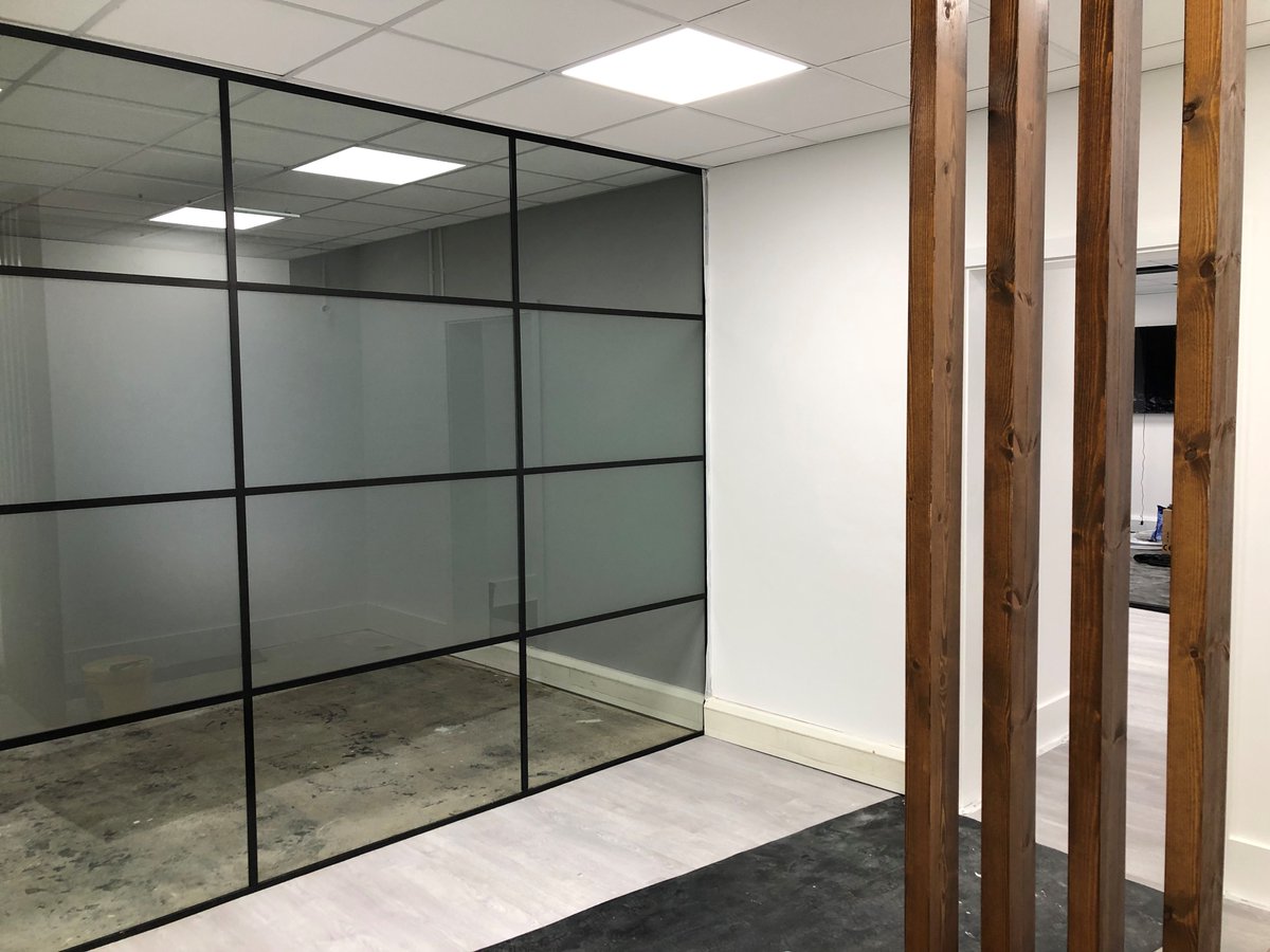 VISIONPLC's tweet photo. At company HQ in Hertford we're currently in the process of refurbishing the @VISIONPLC office space... 🔍

The scope of work being carried out involves some internal remodelling and opening up new, fresh and brighter spaces for our staff.

#TeamVision #HeadOffice #Refurbishment https://t.co/Q2V94iBGPq