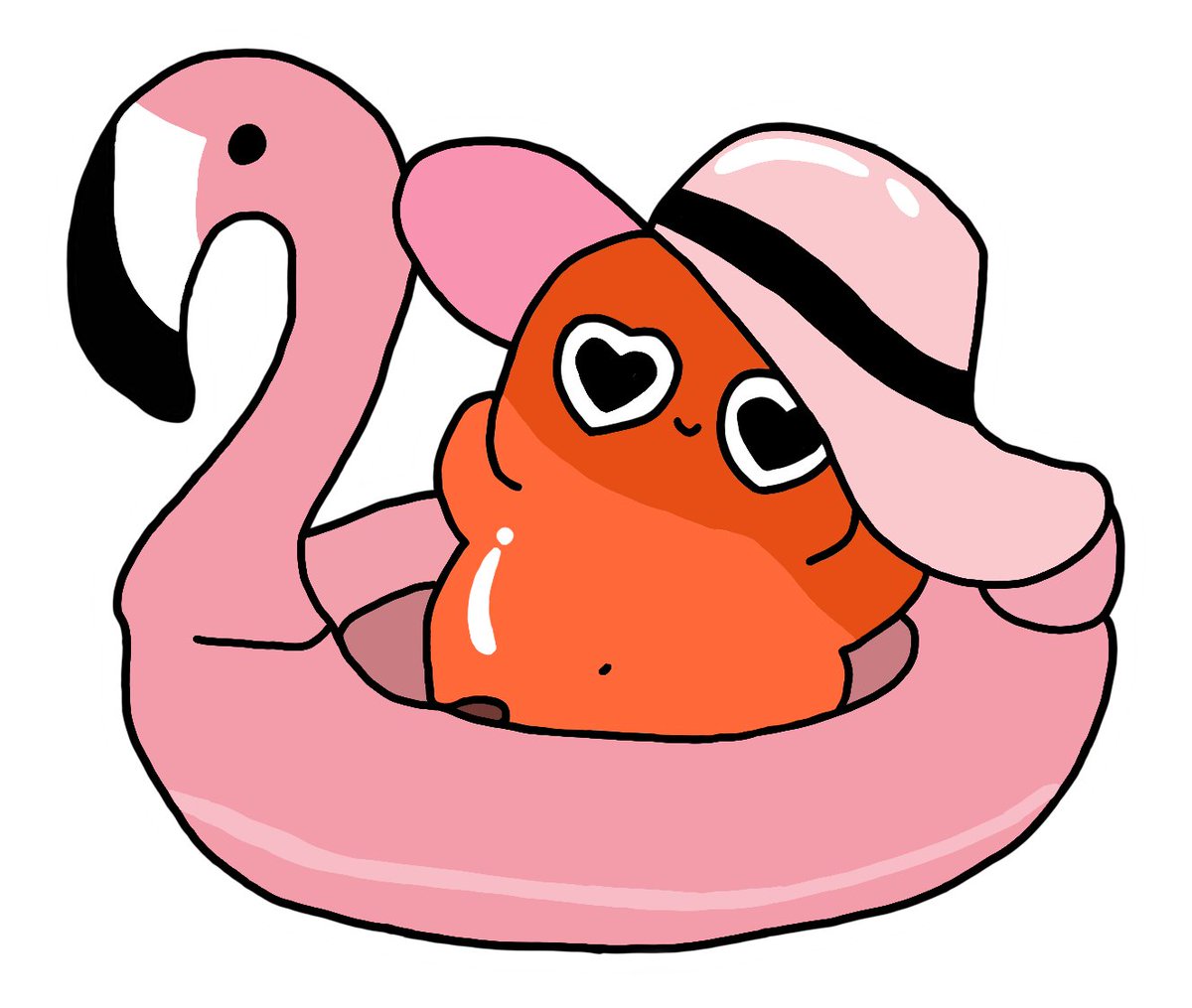 Hello everyone, today I will show you my new sticker!!!🥳🥳🥳😊😊😊☺️
#stickers #newstickers #flamingoss #hatss #orange #randomides1 #white #pink #doodles #drawing #summer