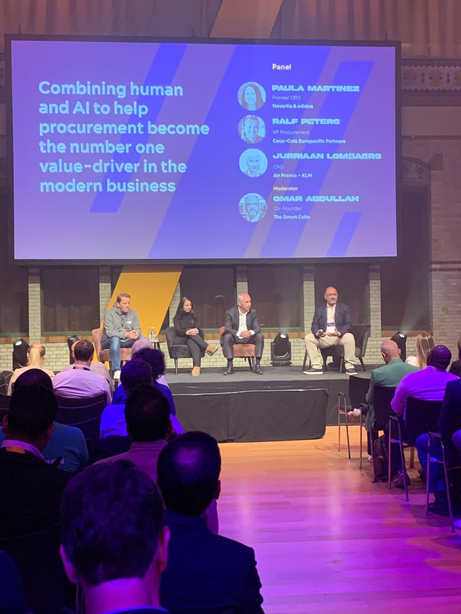 TSCinsights's tweet image. How do you take advantage of a data-challenged world, with a combination of human intelligence and #AI? Find out from @VentureBeat&apos;s write-up of the hot topics from our panel discussion at #DPWConference: hubs.la/Q01n2f-F0

#ProcureTech #ProcurementTransformation