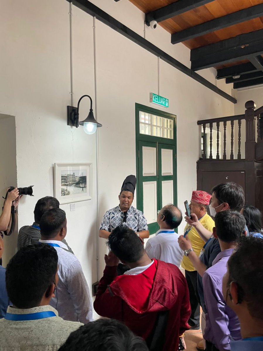 rumahtangsi's tweet photo. Thanks Citynet Congress delegates from nepal, india, vietnam, canada  for visiting Rumah Tangsi. Pleasure to share story of heritage placemaking for all… https://t.co/wW8ClJFH18