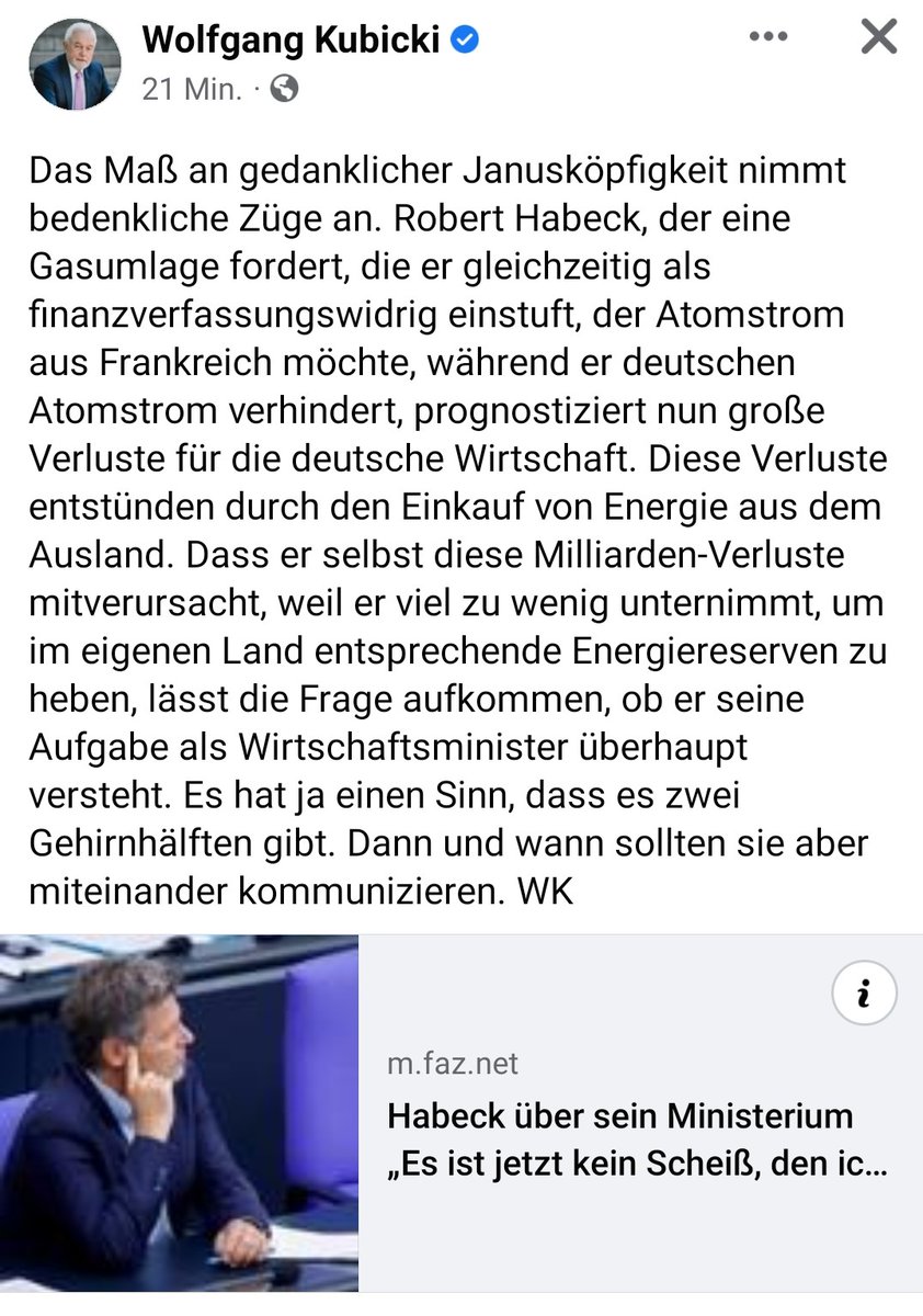 Die #FDP hat ihm in die Regierung rein geholfen, sie kann ihm auch wieder raus helfen!